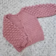 Bobble Cardigan - Name/Phrase