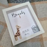 Birth Announcement Frame